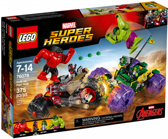 Lego Super heroes, 76078 - Hulk vs.