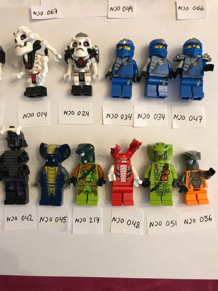 Lego Ninjago Diverse minifigurer
