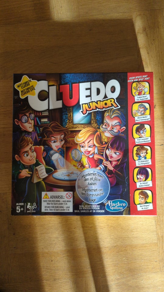 Cluedo junior, Børnespil,