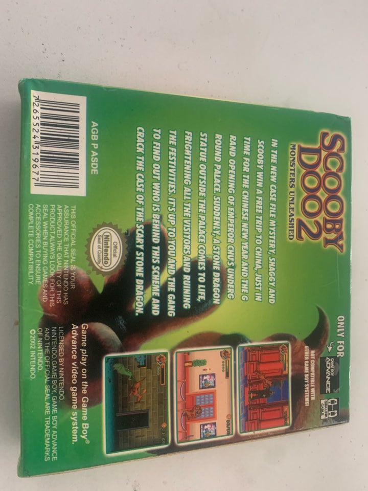 Scooby Doo2, Gameboy, adventure