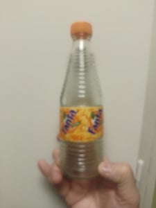 Glas Fanta Flaske H 20&#189; Ø 6