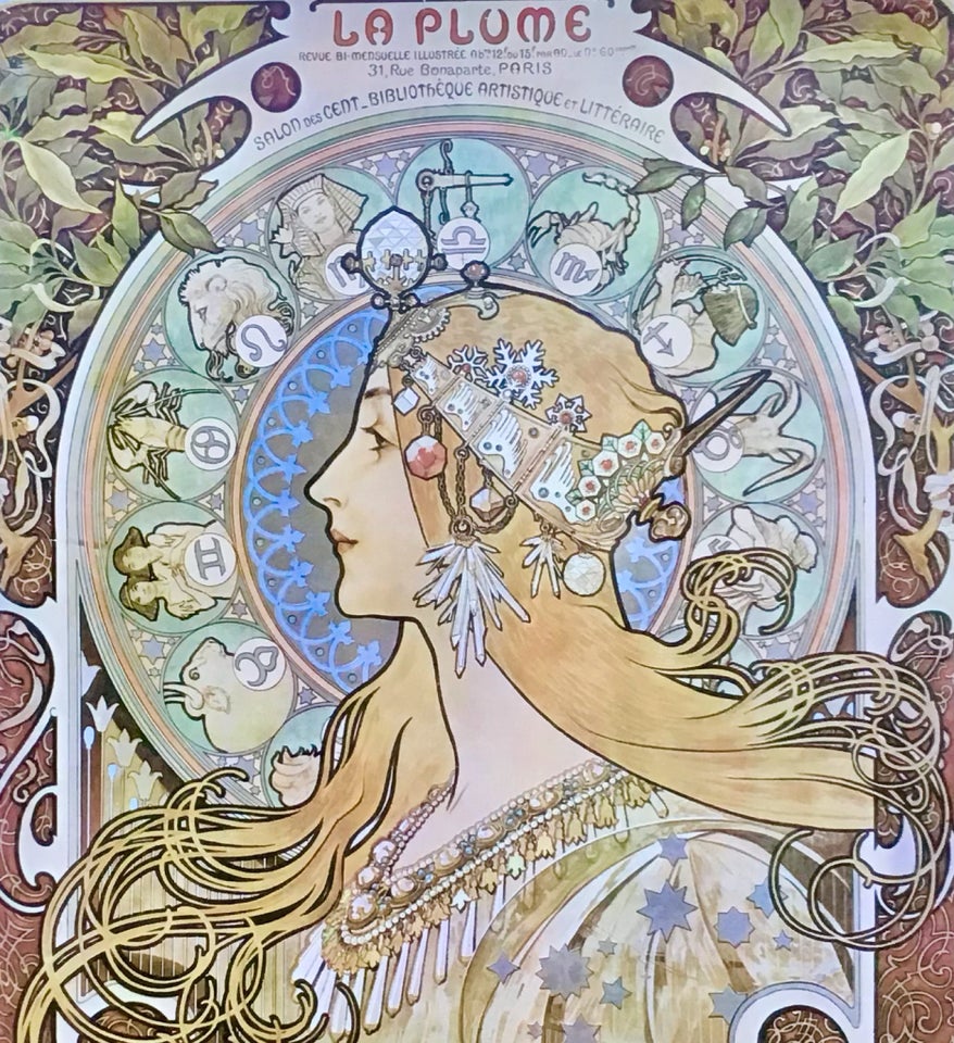 Plakat, Alfons Mucha, 1897