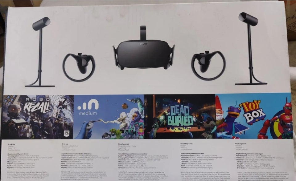 Oculus Rift CV1 VR Oculus Touch