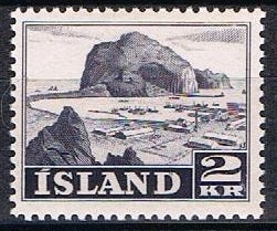 Island, postfrisk, postfrimærke