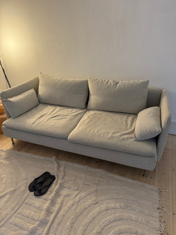 Sofa stof 3 pers