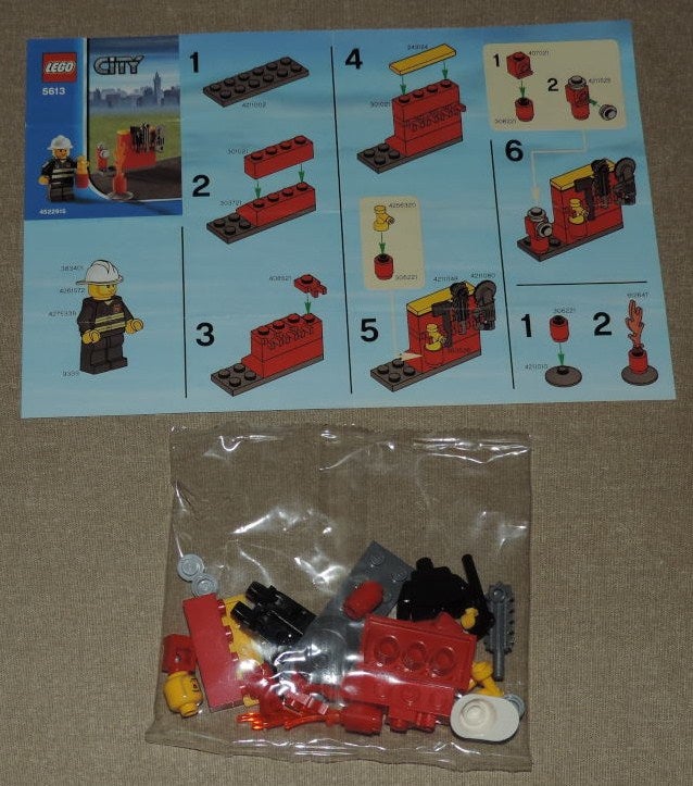 Lego City, 5613 Firefighter