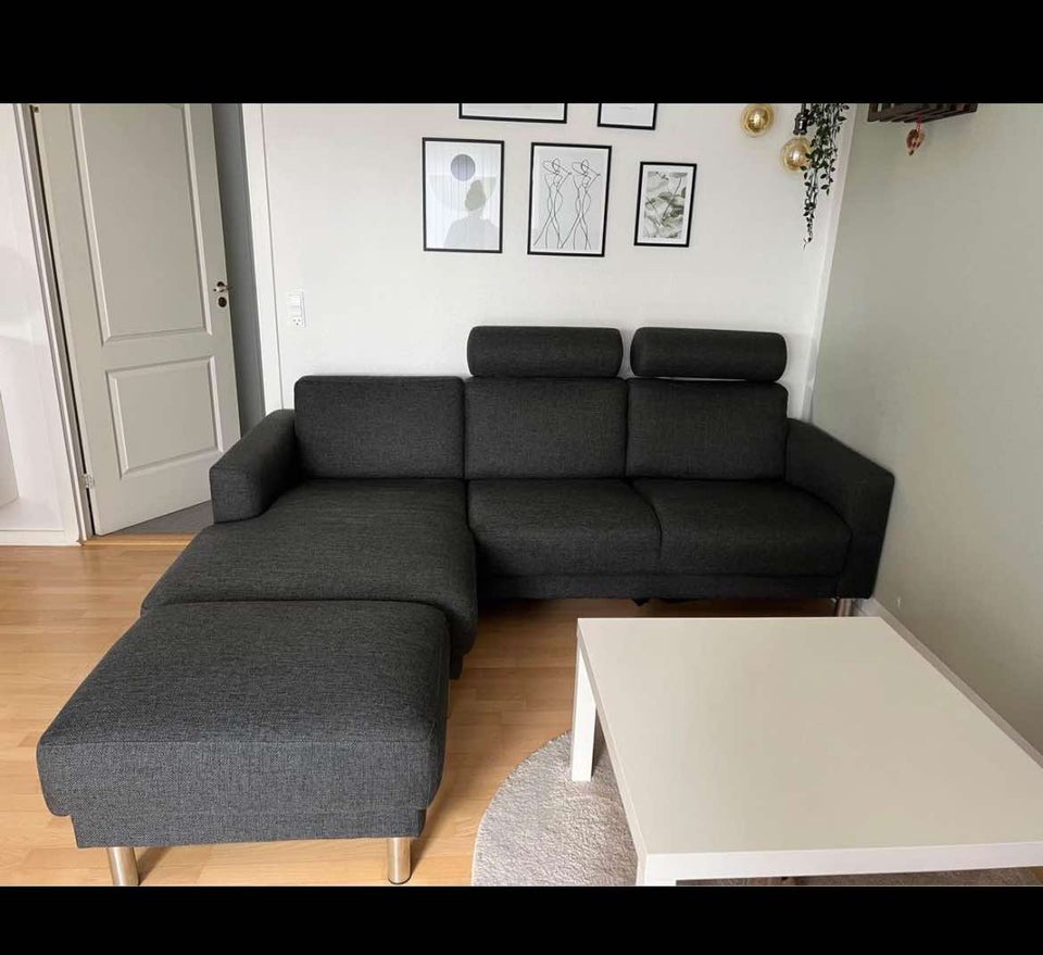 Sofa stof 3 pers