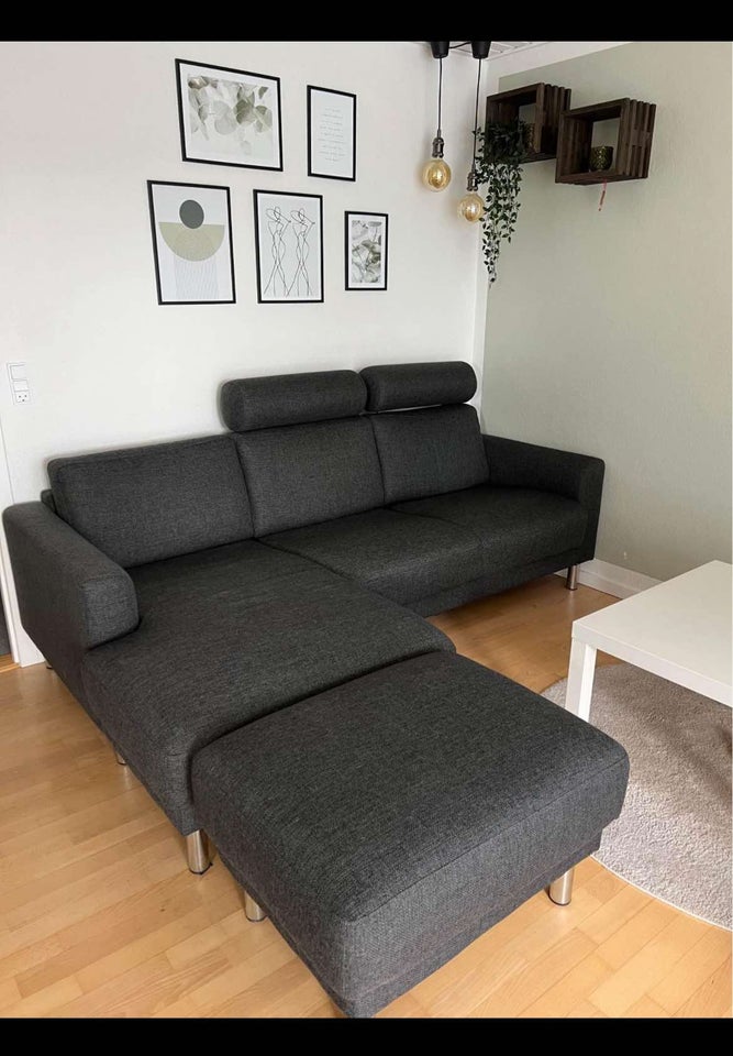 Sofa stof 3 pers