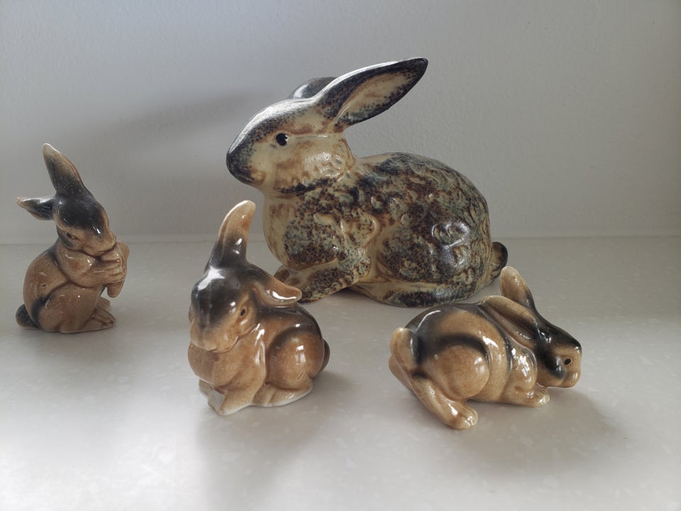 Hare /kanin figurer Ukendt