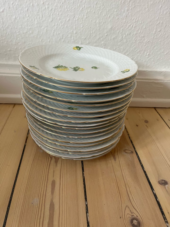 Porcelæn Tallerken tallerkner