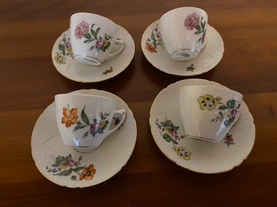 Porcelæn BG saksisk blomst