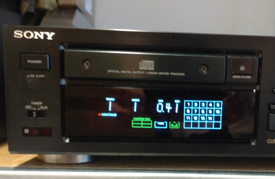 CD afspiller, Sony, CDP-X33ES