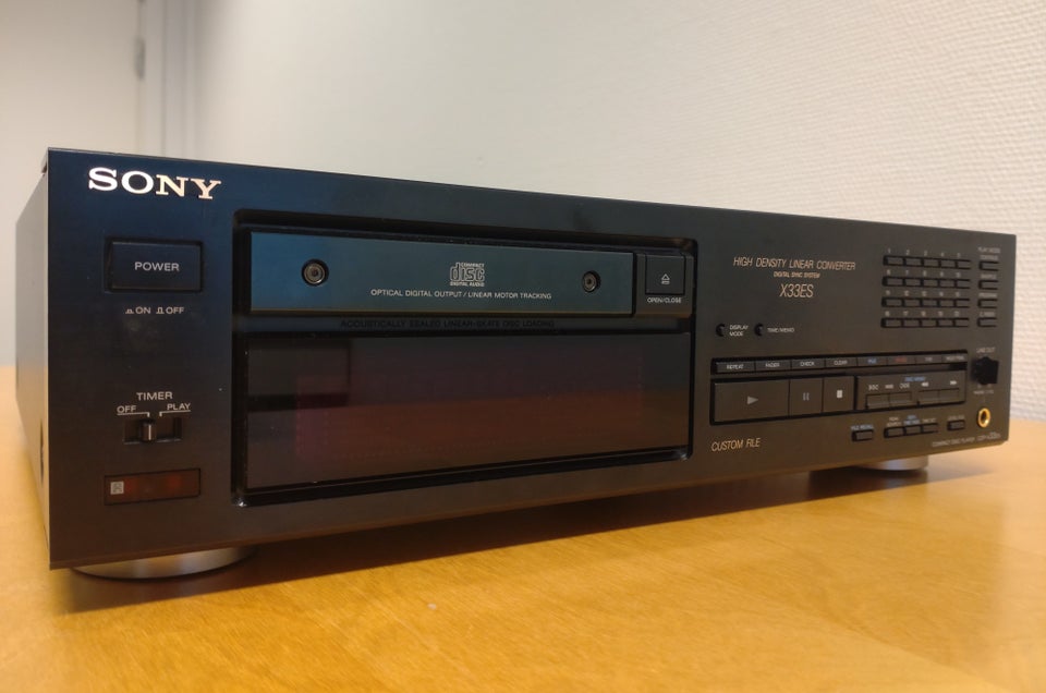 CD afspiller, Sony, CDP-X33ES