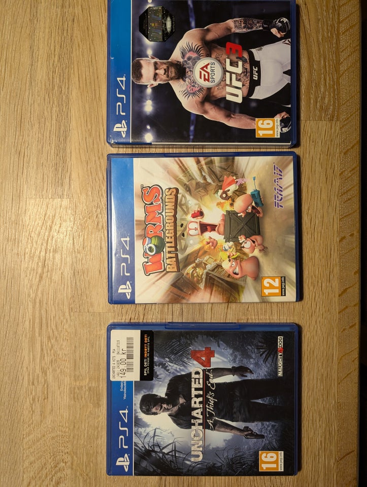 Spil til PS4, PS4