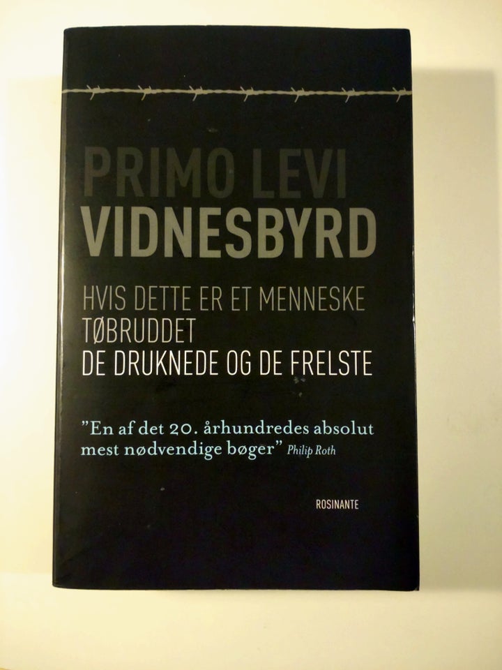 Vidnesbyrd, Primo Levi, genre: