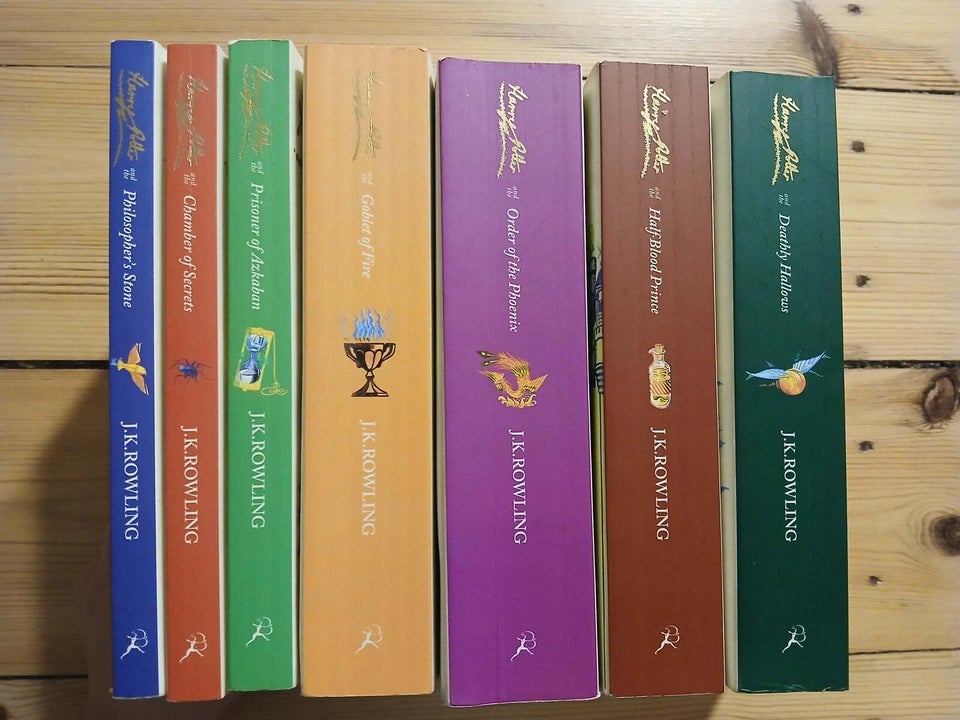 Harry Potter 1-7, J. K. Rowling,