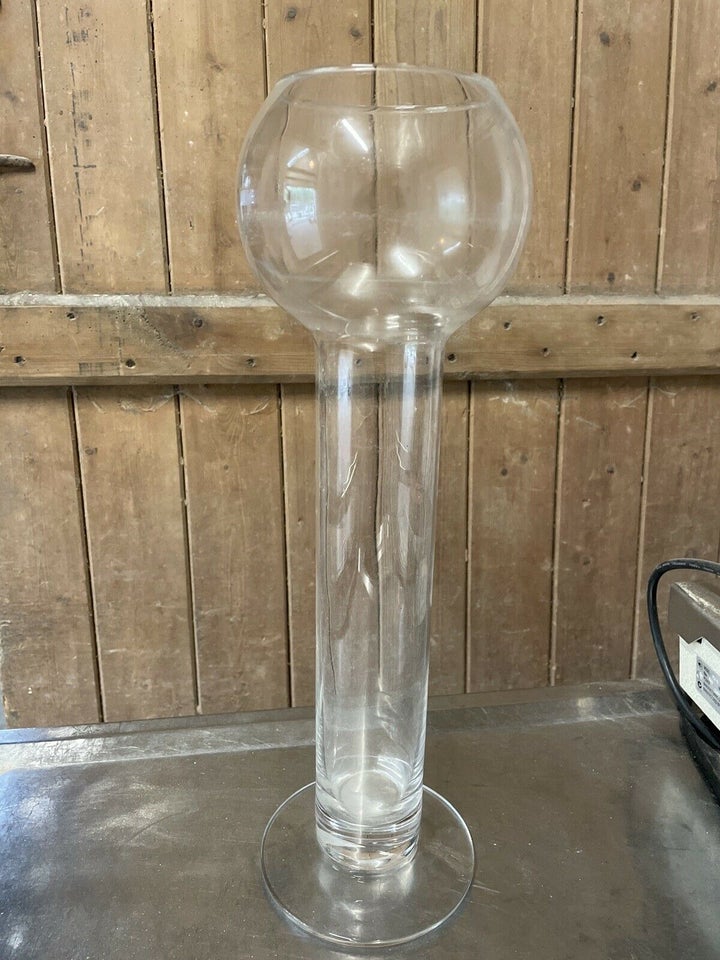 Glas Lysestage / vase