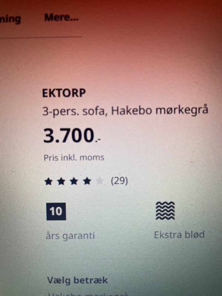 Sofagruppe, Ikea