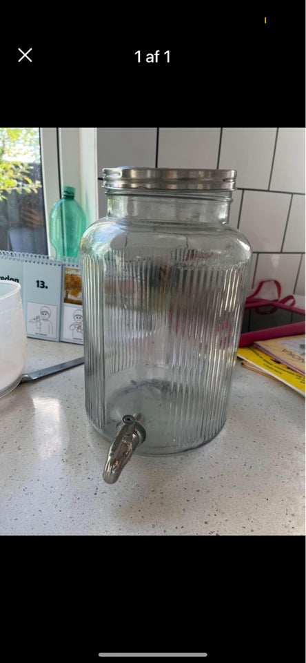 Glas, Deinksdispenser med