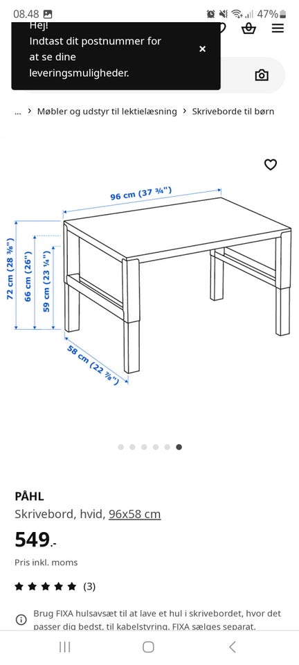 Ikea bord, Ikea