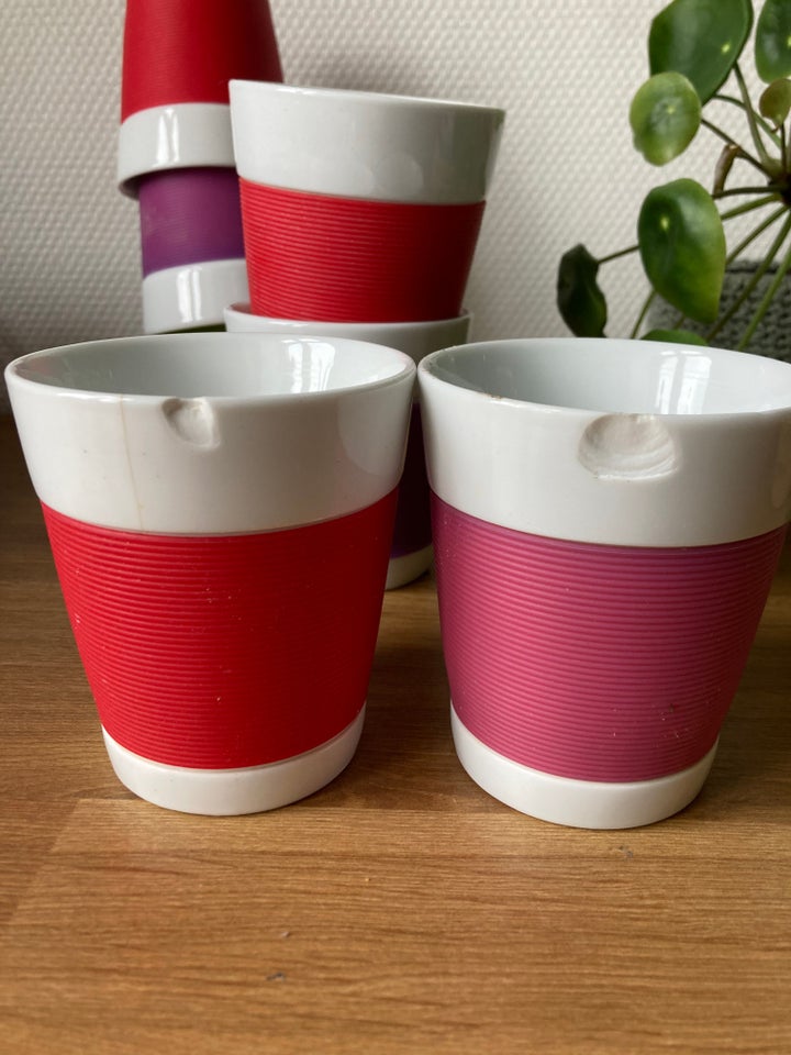 Porcelæn, 7 Bodum krus, Bodum