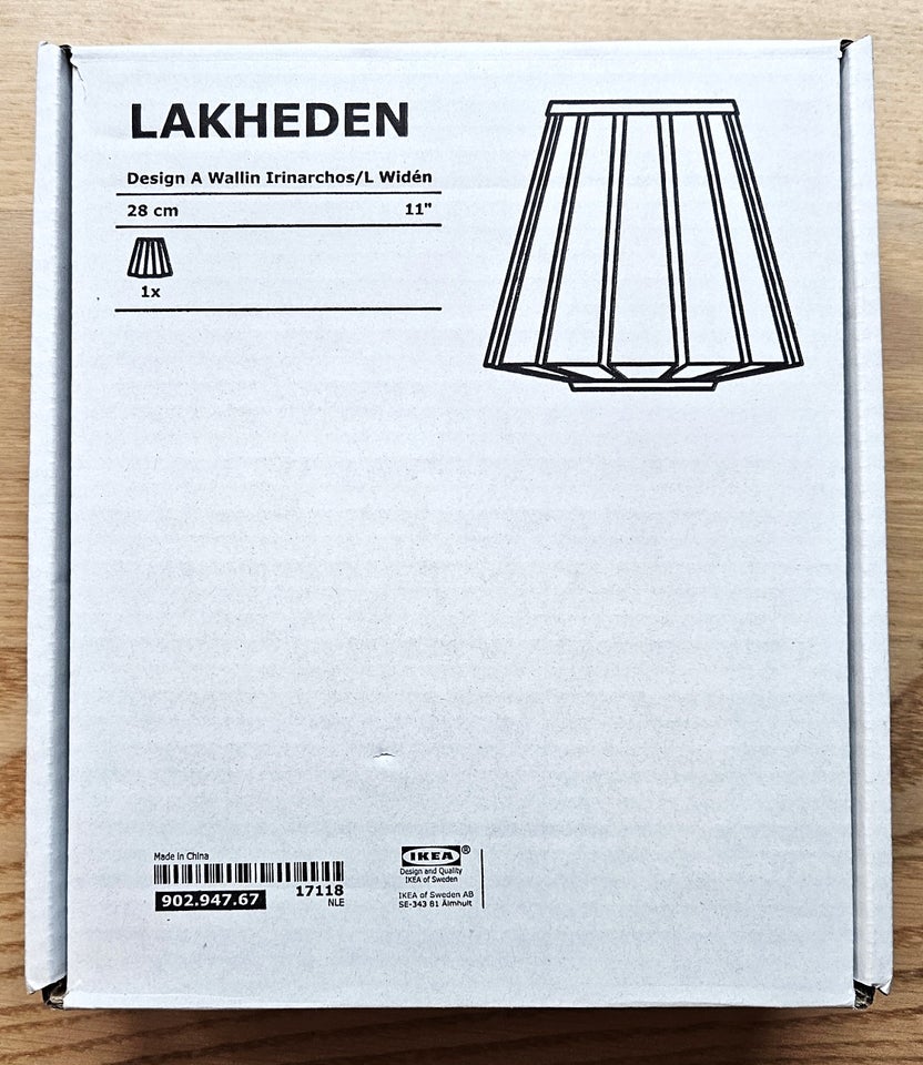 Lampeskærm Ikea LAKHEDEN