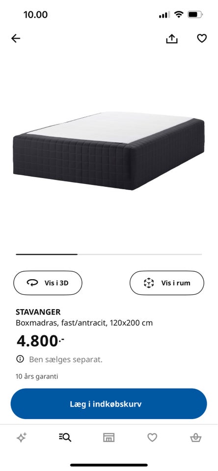 Boxmadras, Stavanger Ikea, b: 120