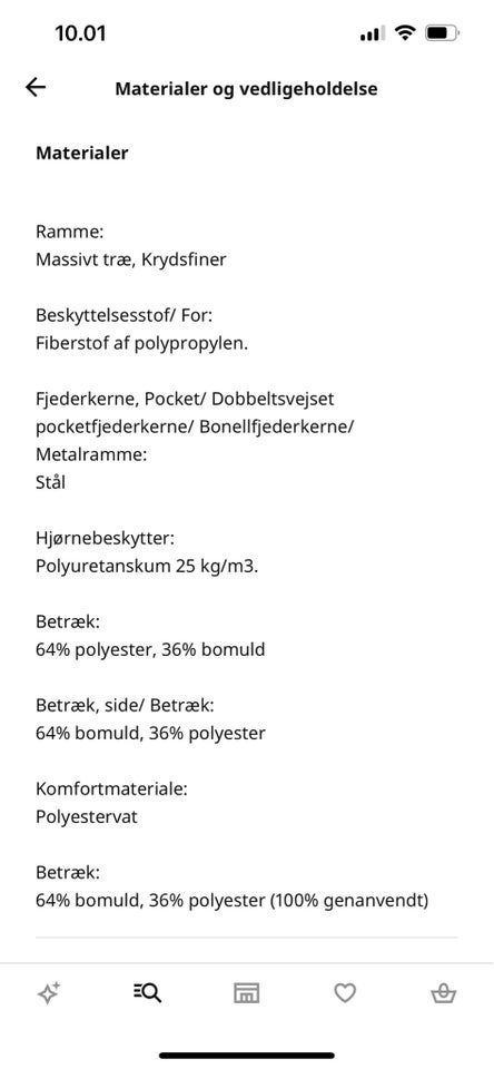 Boxmadras, Stavanger Ikea, b: 120