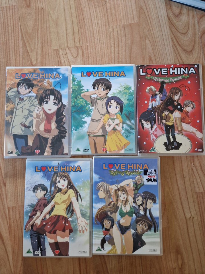 LOVE HINA/MANGA SERIE, DVD,