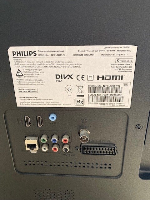 LED Philips 42PFL4208T/12