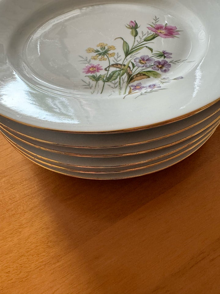 Porcelæn, Frokosttallerkner ,