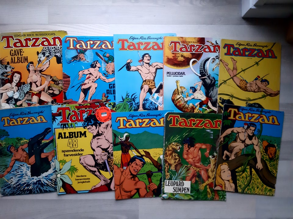 Tarzan, Tegneserie