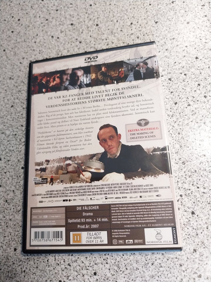 Forfalskerne, DVD, drama