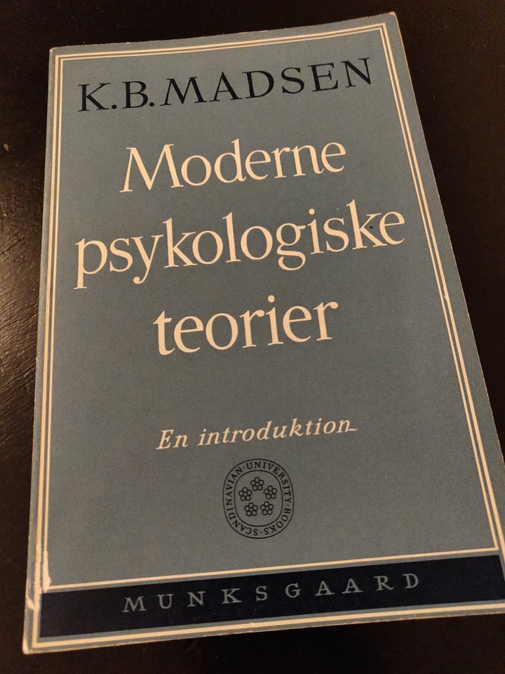 Moderne psykologiske teorier, K.