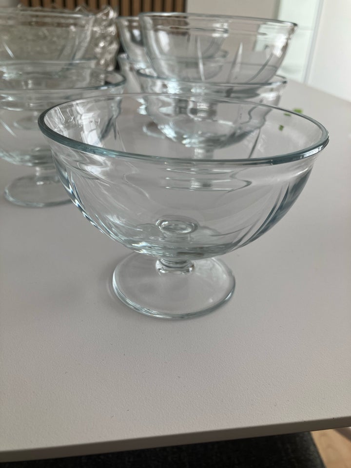 Glas Skål tallerken