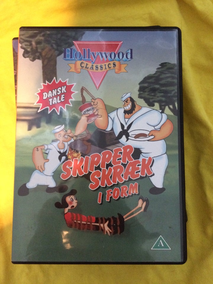 Skipperskræk DVD tegnefilm