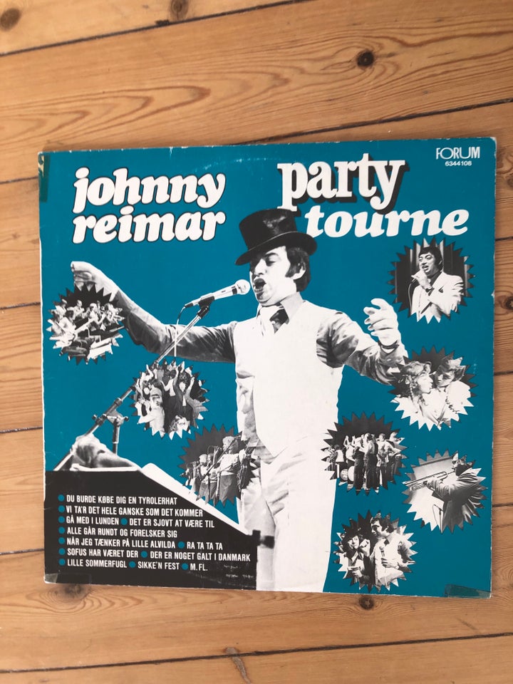 LP, Johnny reimar, Party tourne