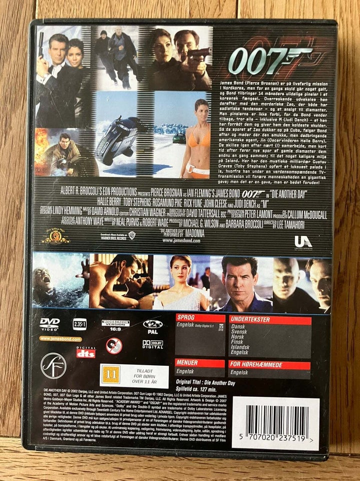 Die Another Day, DVD, action