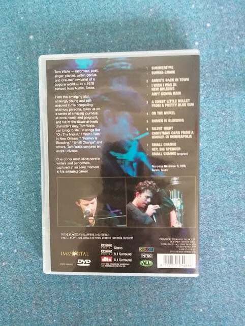 Tom Waits - Live From Austin DVD