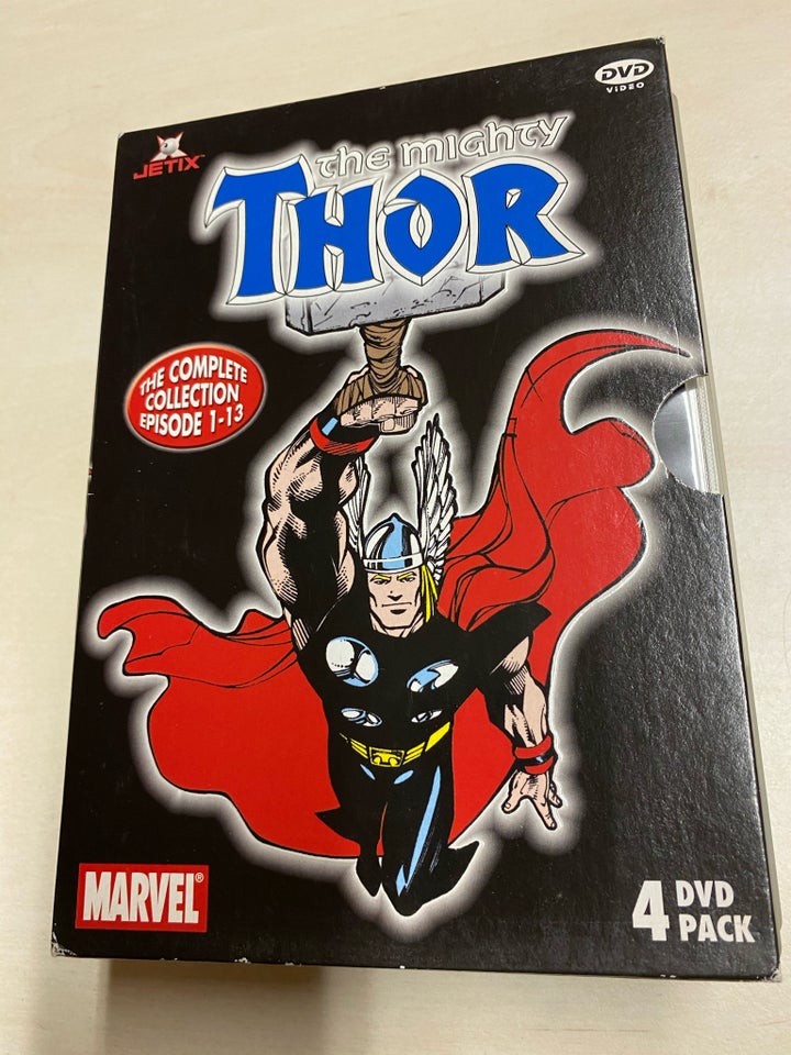 The Mighty Thor Marvel 4 dvd boks