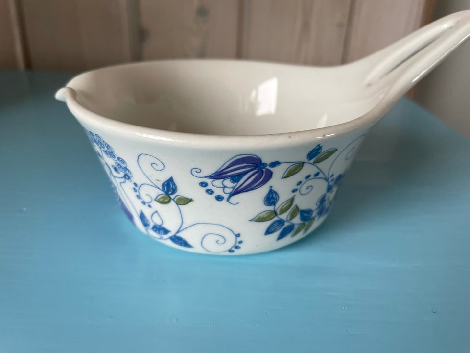 Porcelæn Sauceskål/ smørnæb