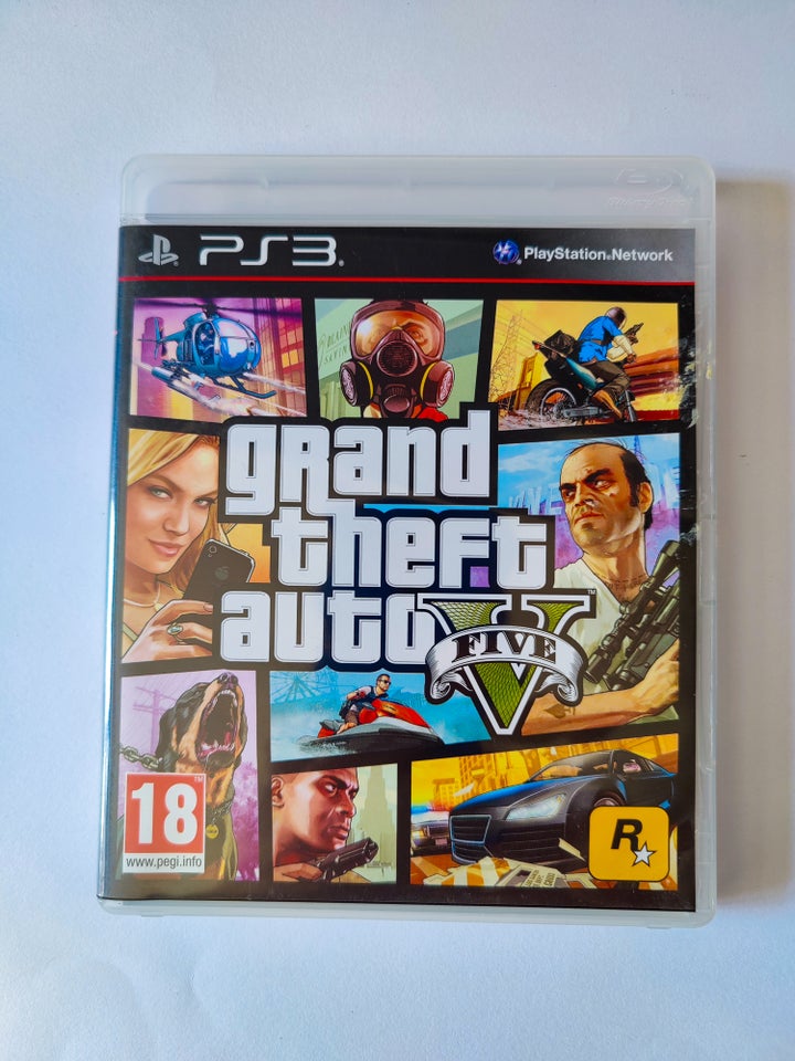 Grand Theft Auto 5, PS3, action