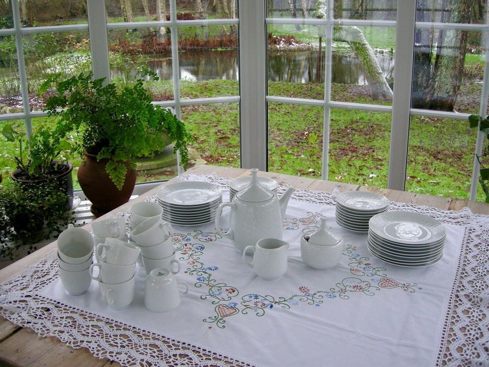 Porcelæn #Vintage kaffestel fra