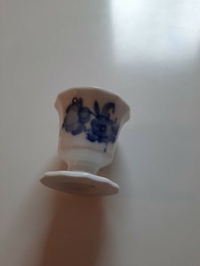 Porcelæn Æggebæger  Blå blomst