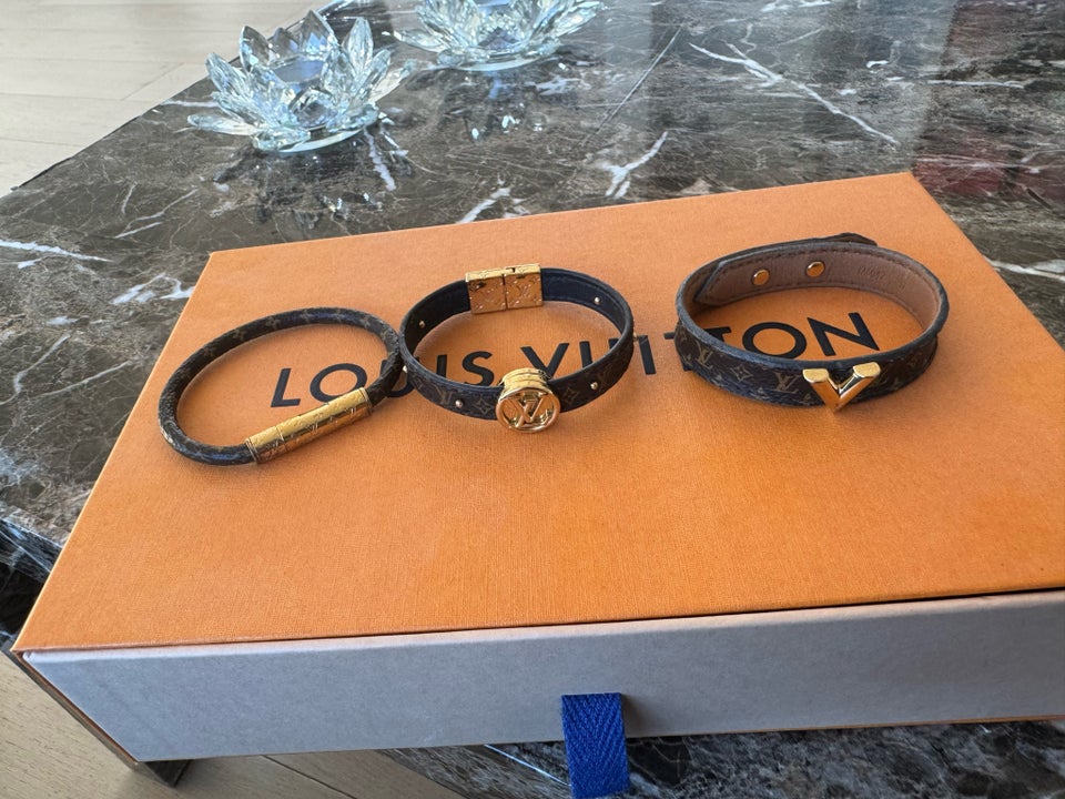 Armbånd, læder, Louis Vuitton