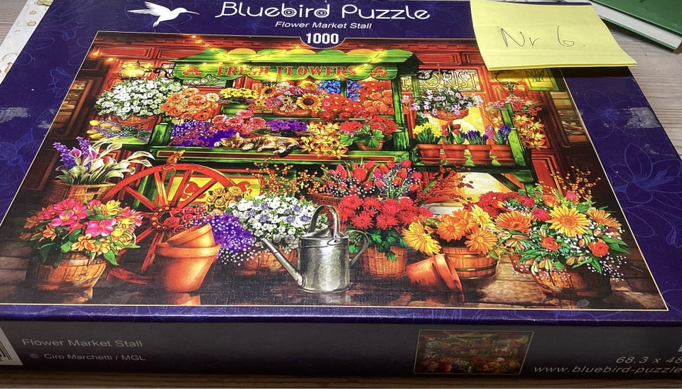 Bluebird Puzzle 1000 brikker,