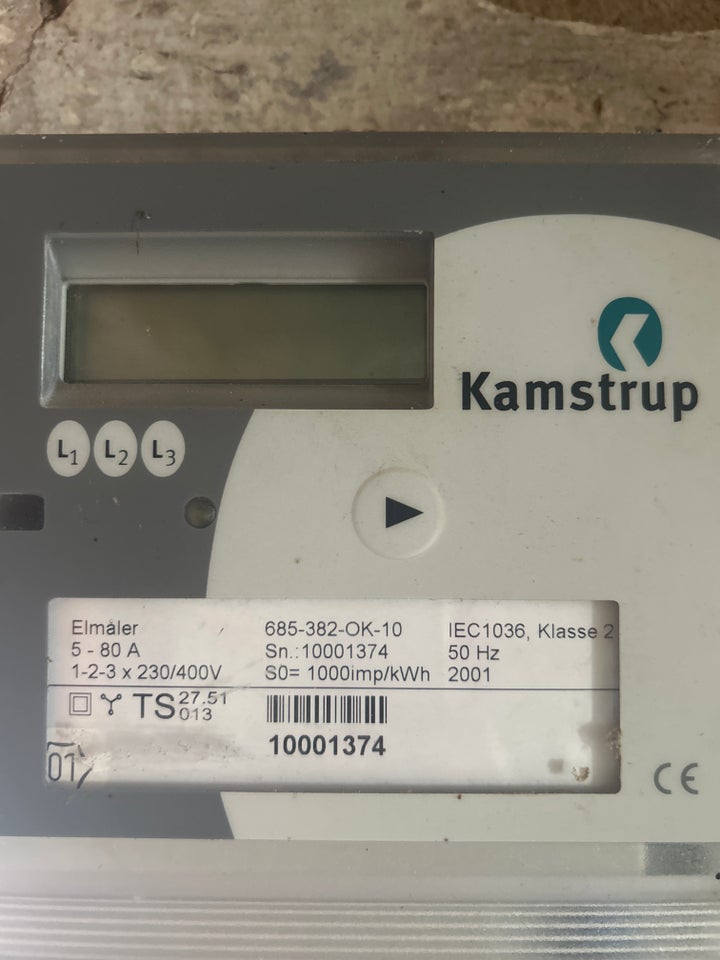 Energimåler Kamstrup