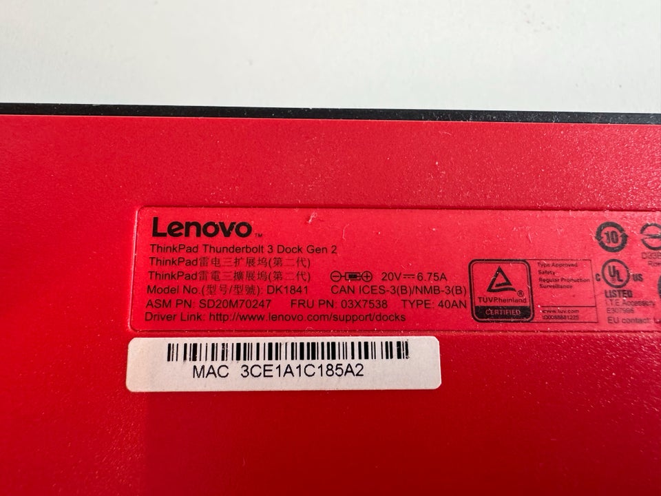 Dockingstation Lenovo Perfekt