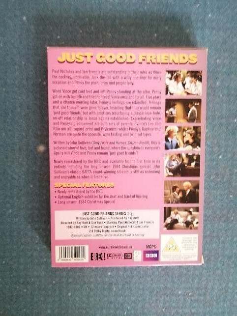 Just Good Friends, DVD, TV-serier