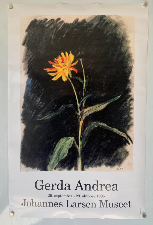 Kunstplakat Gerda Andrea b: 45 h:
